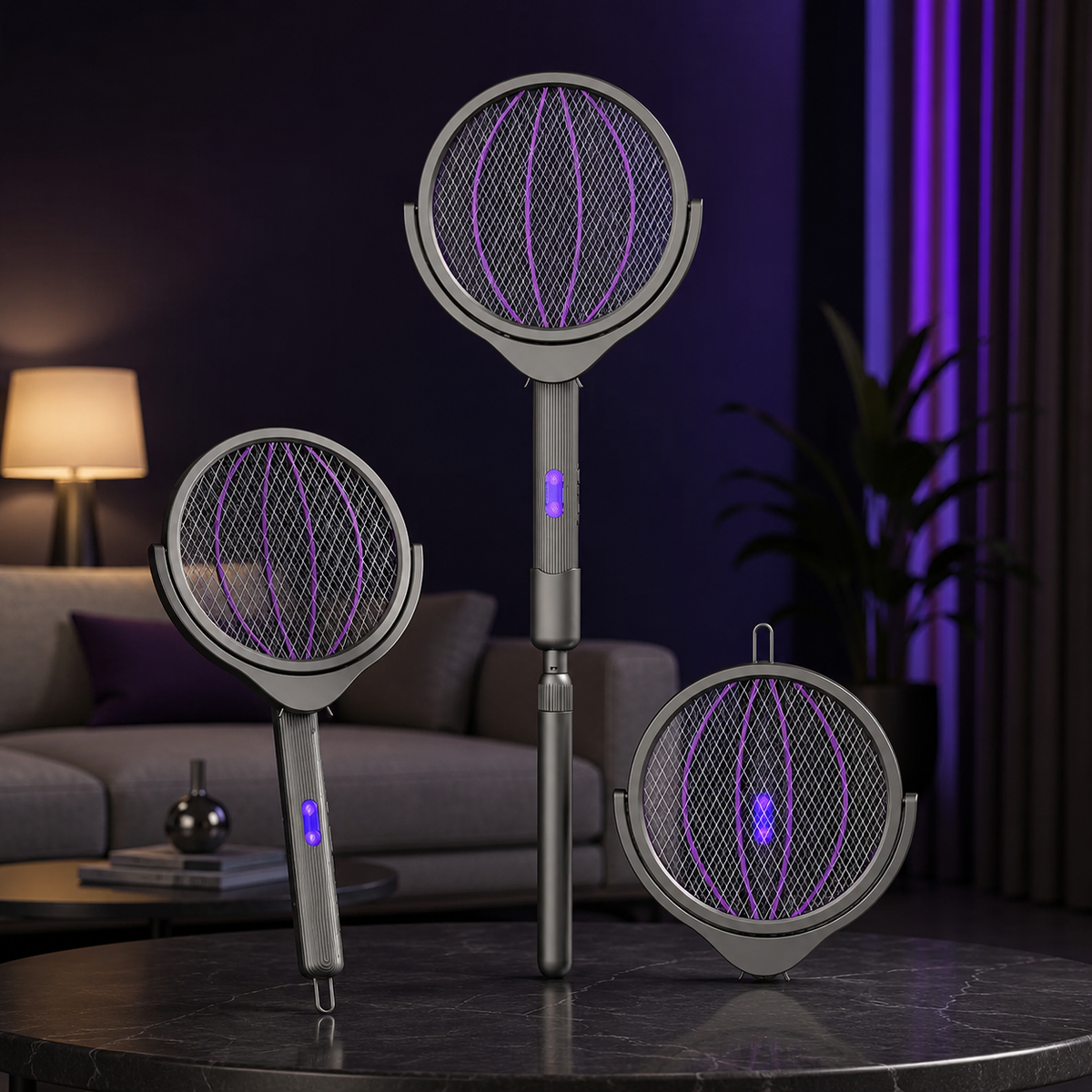 Telescopic Mosquito Swatter Racket