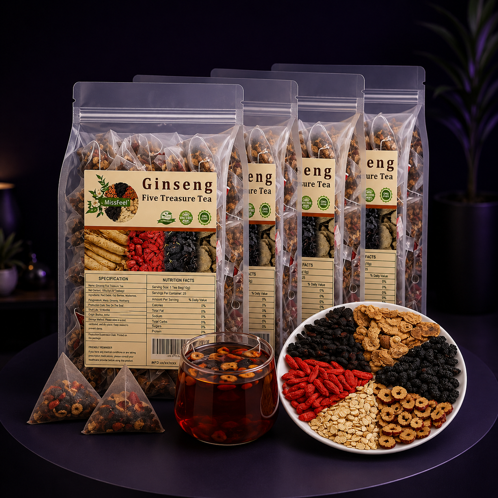 Ginseng Five Treasure Tea