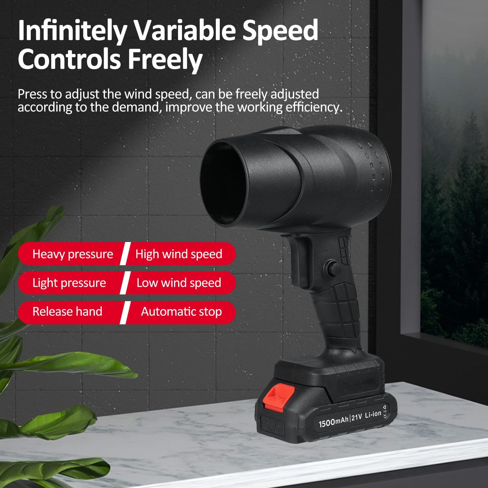 Cordless Jet Duster Blower 