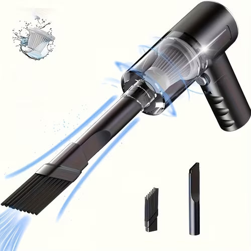 Portable Car Handheld Vacuum Cleaner | Powerful Cordless Mini Vacuum for Car & Home Cleaning