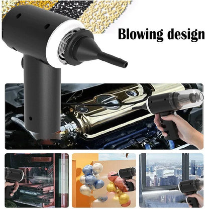 Portable Car Handheld Vacuum Cleaner | Powerful Cordless Mini Vacuum for Car & Home Cleaning
