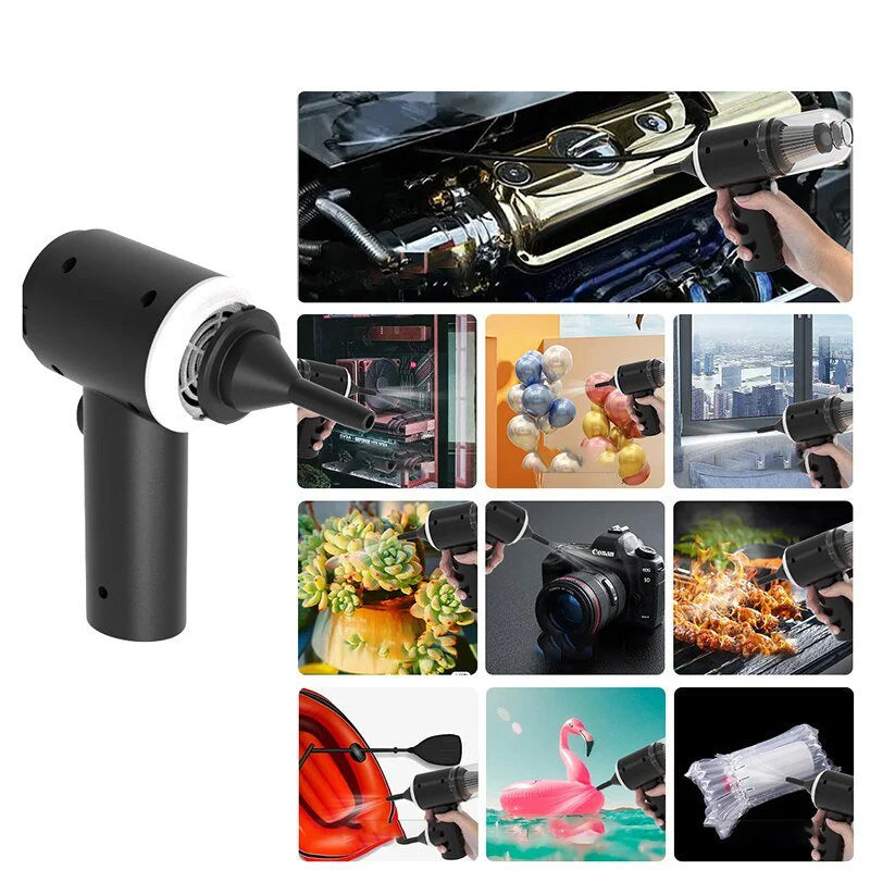 Portable Car Handheld Vacuum Cleaner | Powerful Cordless Mini Vacuum for Car & Home Cleaning